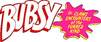 Bubsy logo for Super Nintendo